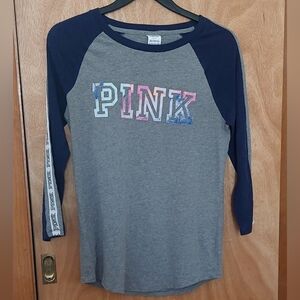 🆕️VS PINK 3/4 Sleeve T-Shirt